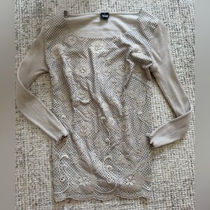 Oscalito Filo Scozia Beige Top